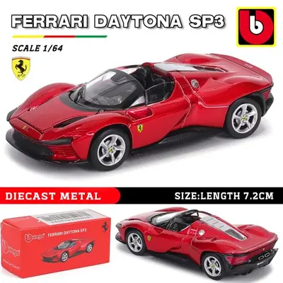 Image de Ferrari Miniature 1:64 - Modèle de Voiture de Collection