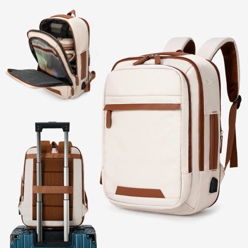 Image de Sac à Dos Étanche USB Rechargeable - Grand Format pour Ordinateur Portable