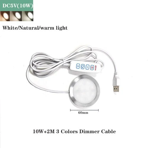 10W 3 colores cable 2 m
