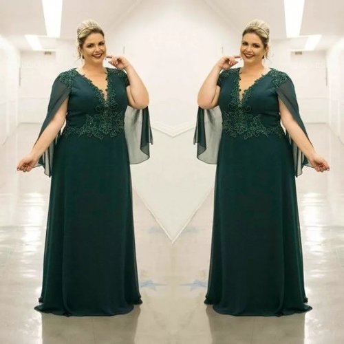 Afbeelding van Moeder Van De Bruid Jurken Plus Size Staaflijst Gast Trouwjurk Lange Emerald Green Moeder Van De Trouwjurken Custom size