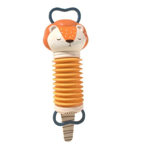 Orange lion