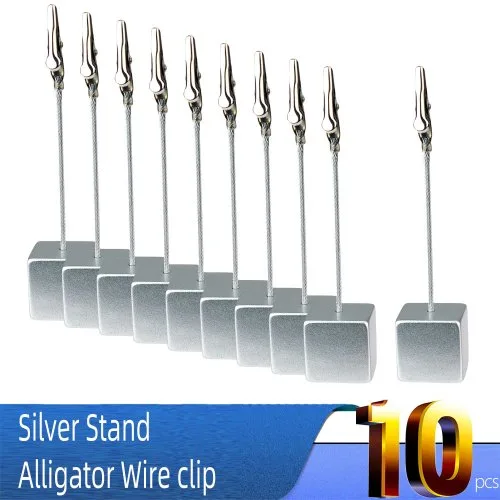 10pcs silver