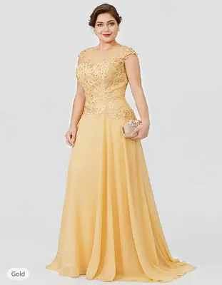 Image de Robe Maman de Mariée Élégante 2024 - Grande Taille