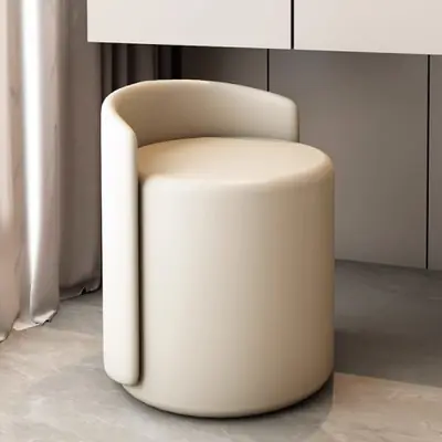Image de Tabouret de Maquillage Rond Design Moderne