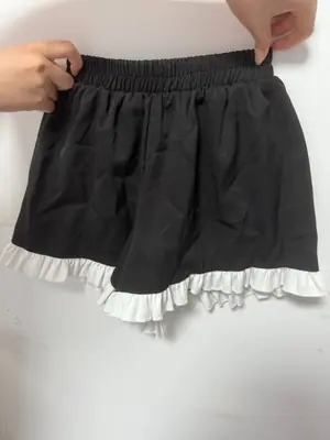 Image de Robe Japonaise JK Dentelle Noire - Style Jirai Kei