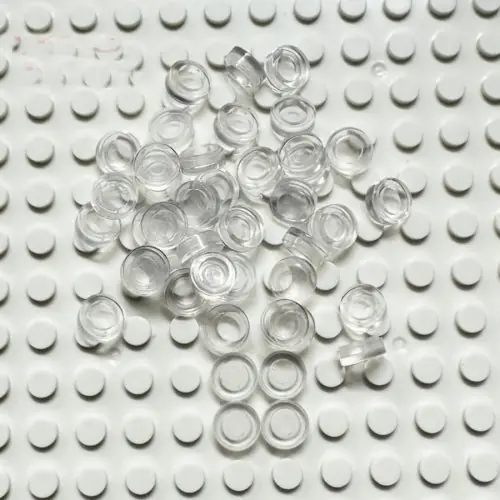 Image de Briques Transparentes 1x1 - 200 Pièces pour Créations MOC