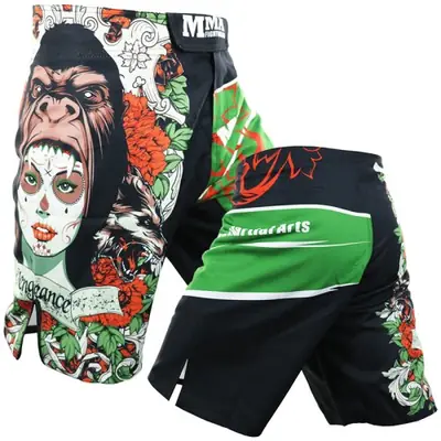 Image de Shorts de Combat MMA Tigre - Performance & Style