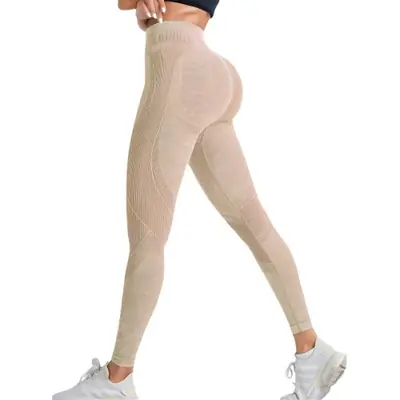Leggings Yoga Haute Taille Sans Couture - Lifting Hanches