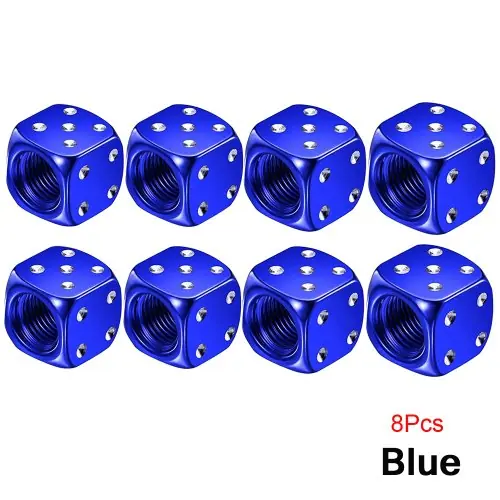 8Pcs blue