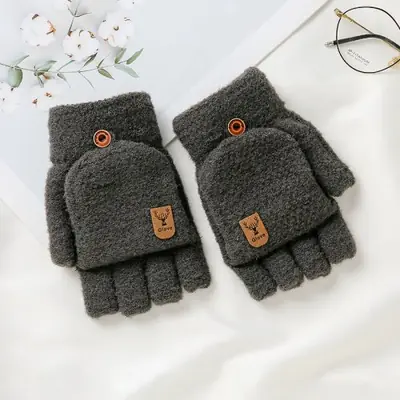 Image de Gants Hiver Homme - Écriture & Chaleur