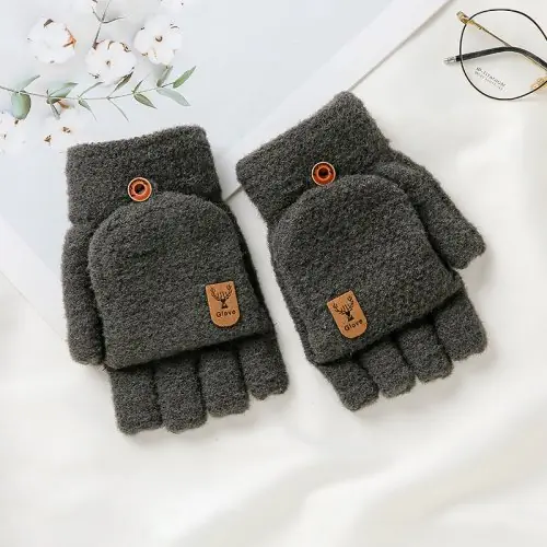 Image de Gants Hiver Homme - Écriture & Chaleur
