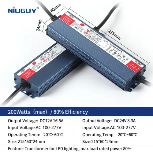 200W (AC100V-277V)