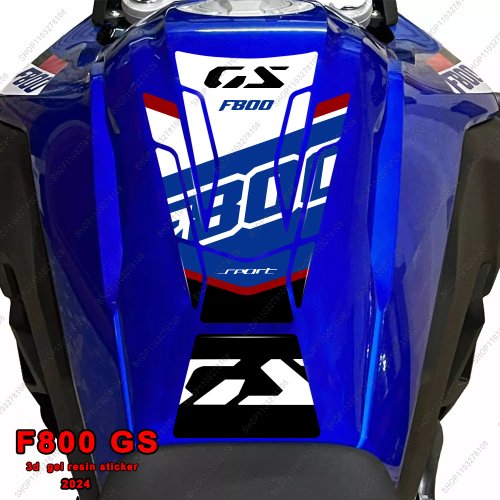 Afbeelding van 3D Epoxy Brandstoftank Sticker voor BMW F800 GS 2024 Limited Edition
