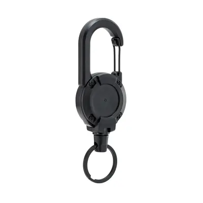 Image de Mousqueton Rétractable Ultra-Robuste - Porte-Clés Acier Inoxydable
