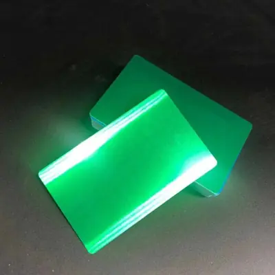Image de Cartes de Visite Métal - Gravure Laser DIY