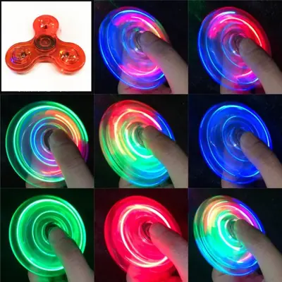 Image de Spinner LED Lumineux pour Enfants - Jouet Anti-Stress