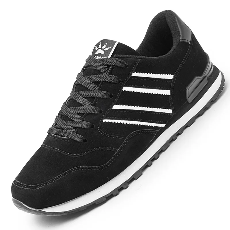 Afbeelding van 2025 Nieuwe Hoge Kwaliteit Heren Sneakers Lederen Casual Schoenen Herfst Ademende Mannen Schoenen Mannelijke Platte Schoen Heren Casual schoenen