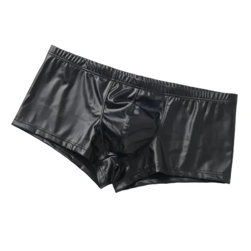Image de Boxers Faux Cuir Homme - Sexy & Respirant