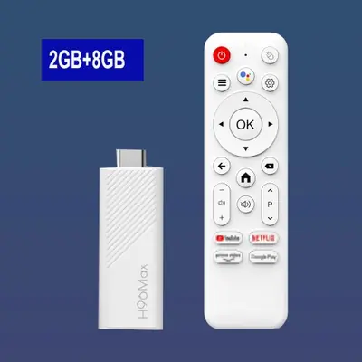 Image de Android TV Stick 4K Ultra HD avec WiFi 6 et Télécommande Vocale