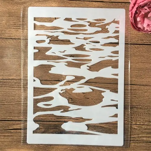 Image de Pochoirs Géométriques A4 - Création Murale & Scrapbooking