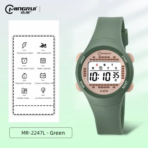 Reloj verde