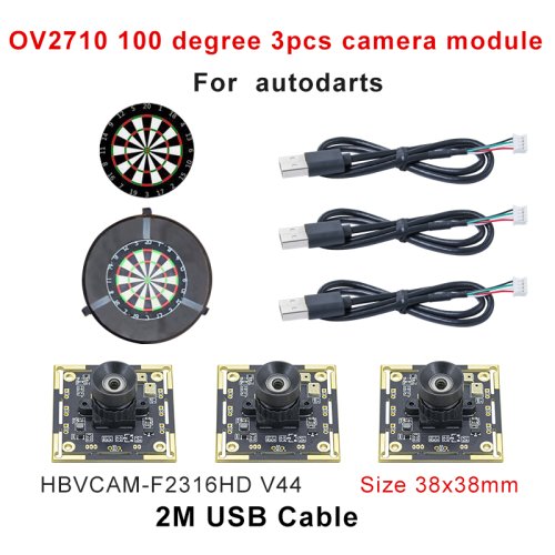 Zdjęcie Moduł Kamera USB 2MP HBVCAM OV2710 – Idealny do Systemów Autodarts IO