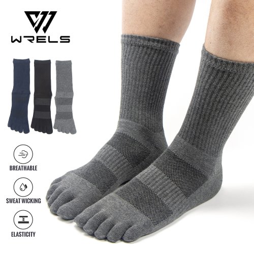 Bild von Fünf-Zehen-Socken aus Baumwolle – Ideal für Laufen & Outdoor