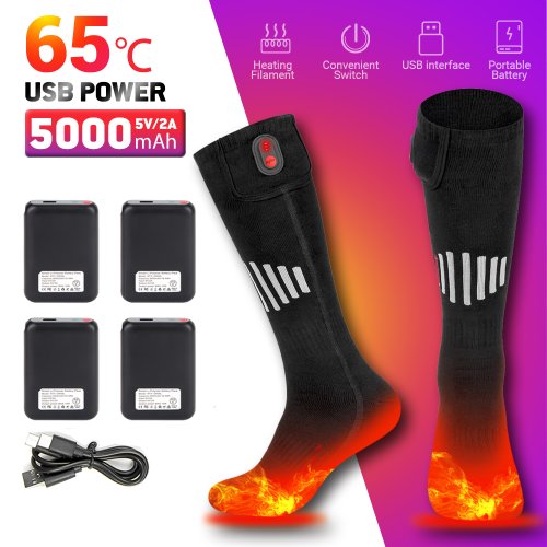 Bild von Warme Beheizte Socken für Winter & Outdoor-Sport