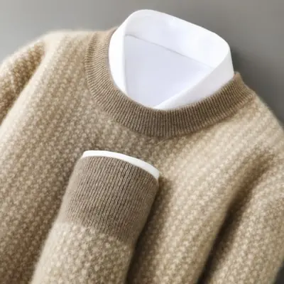 Image de Pull Homme Laine Australienne - Confort & Style