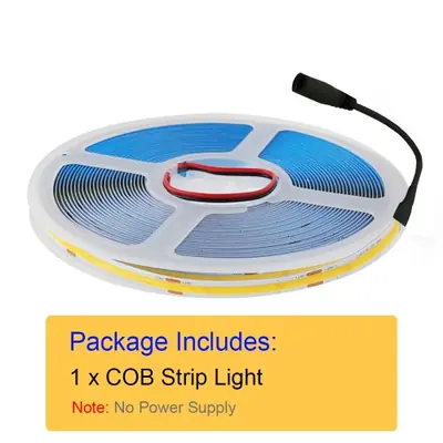 Image de Bande LED COB 12V - Éclairage Flexible Haute Densité 320 LEDs