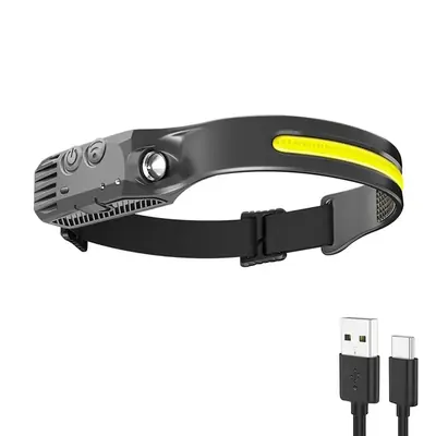 Image de Torche Frontale LED Rechargeable 6 Modes