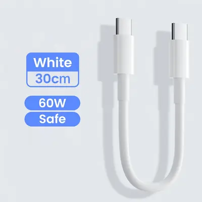 Image de Câble USB-C 30 cm - Charge Rapide & Transfert de Données