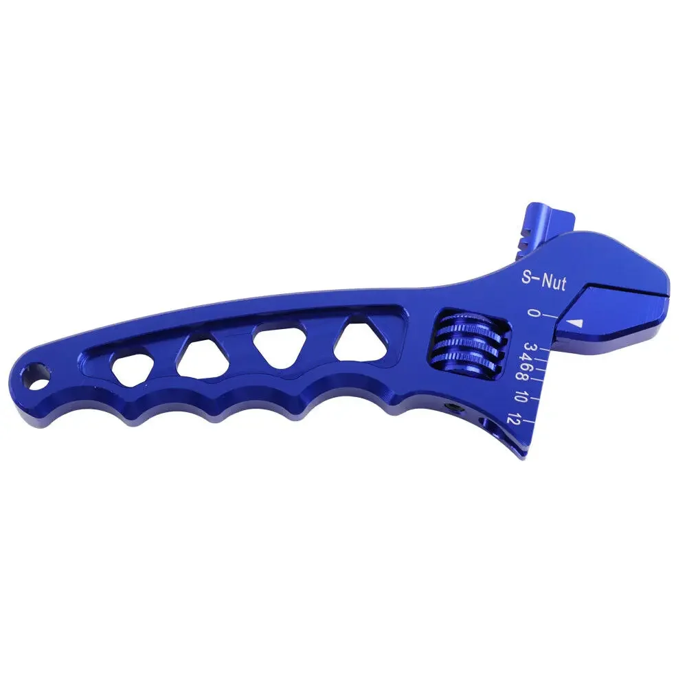 Image of Adjustable Wrench AN 3 4 6 8 10 12 Aluminum WRENCH HOSE Fitting Tool Aluminum Spanner AN3-AN12