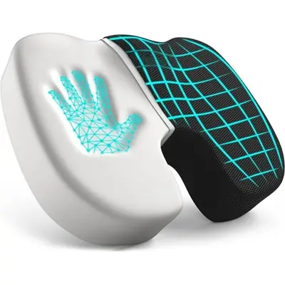 Image de Coussin Ergonomique Anti-Hémorroïdes en Mousse à Mémoire de Forme