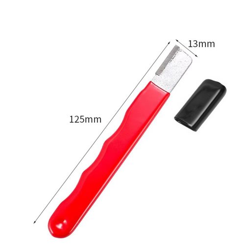 Immagine di Affilatrice da cucina professionale portatile a doppio lato per esterni per affilare coltelli pieghevoli tascabili Manico antiscivolo in pietra