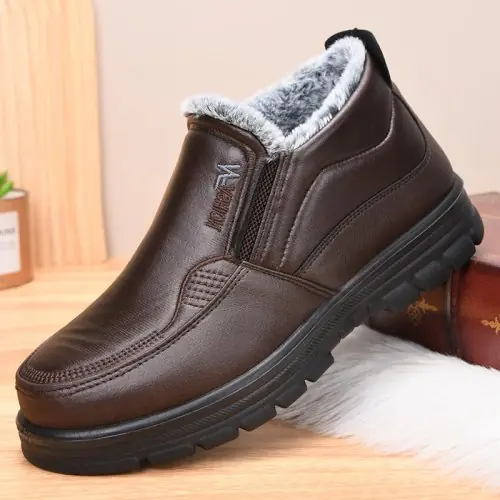 Image de Bottes d'Hiver Homme - Imperméables & Chaudes