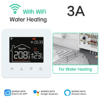Image de Thermostat intelligent Wi-Fi pour chauffage au sol et chaudière