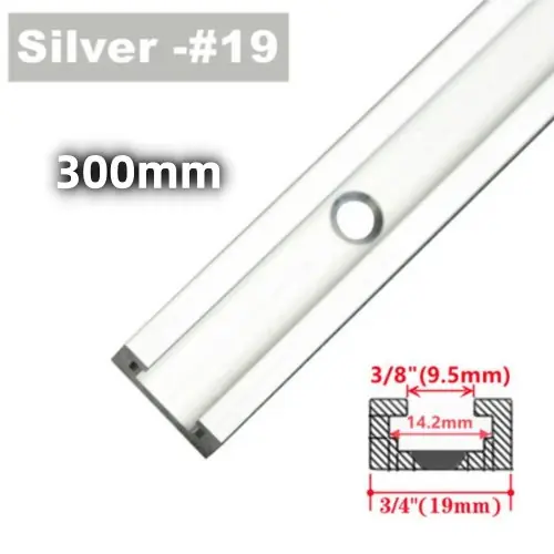 Image de Établi en Aluminium T-Track avec Curseur et Boulons - Précision pour le Bois