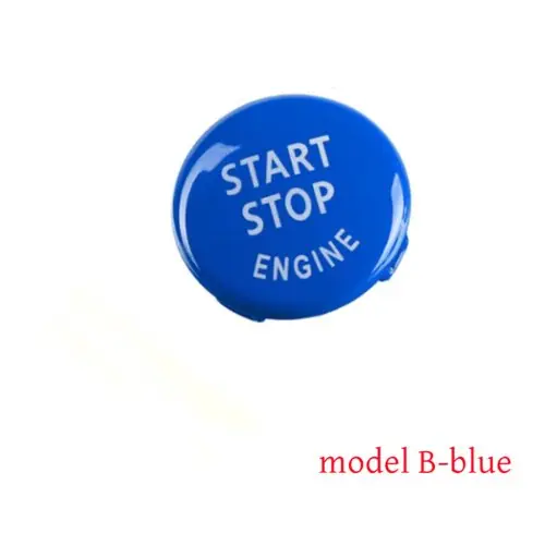 Image de Cadre d'Anneau de Bouton Start/Stop pour BMW Série 1, 3, 5, X1, X3, X5