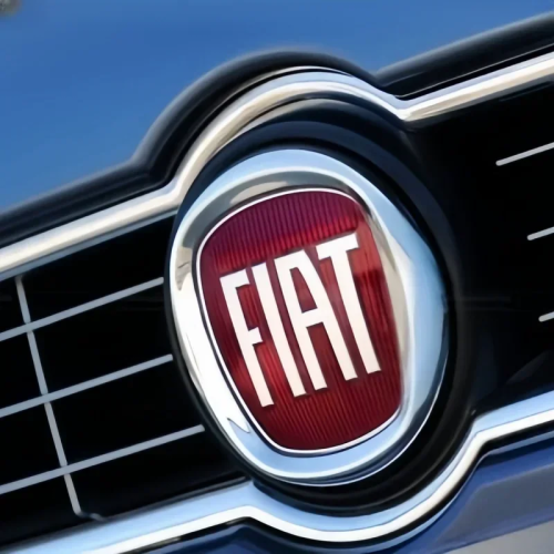 Imagen de 9,5 cm/12 cm 2/3 pines emblema Fiat Logo insignia de rejilla accesorios para FIAT Panda 500 500x500l 124 Palio Doblo Punto Tipo Argo BRAVO