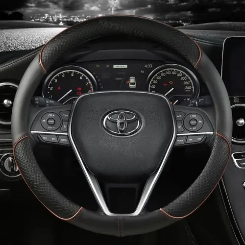 Image de Housse de Volant en Cuir 38 cm - Compatible Toyota