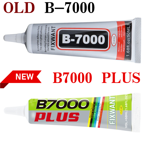 Zdjęcie B7000 Przezroczysty Klej do Naprawy Ekranu Telefonu – Uniwersalny Diamentowy Klej DIY z Precyzyjnym Aplikatorem, 15ml, 25ml, 50ml, 110ml