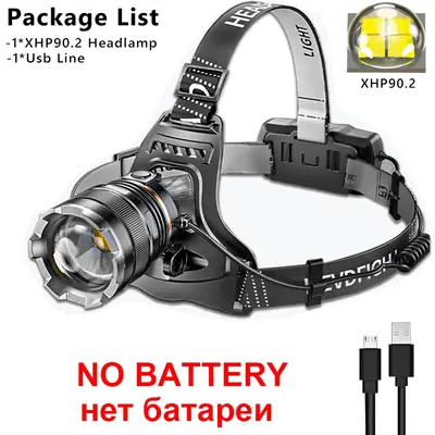 Lampe Frontale Puissante 1000m - Idéale pour Sauna, Pêche et Aventure