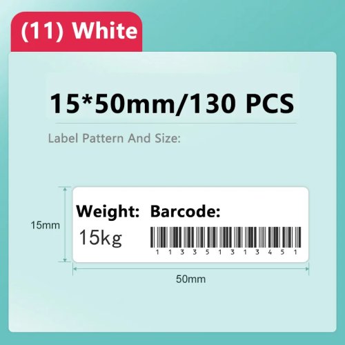 Immagine di Niimbot D11/D101/D110 Mini stampante portatile filo termico bianco/cavo/colore/adesivo rotondo adesivo autoadesivo impermeabile NUOVO