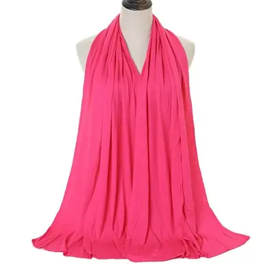 Image de Hijab en Jersey Coton Modal - Châle Long & Doux