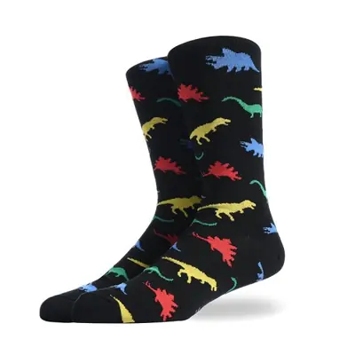 Image de Chaussettes Homme Harajuku Alien & Fast Food - Style Drôle & Coloré