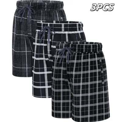 Image de Pyjama Homme 3 Pièces en Coton Bio - Confort & Style