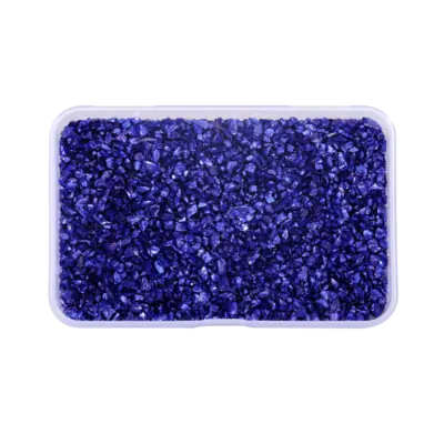 Image de Pierres de Verre Colorées 80g - Décoration Résine & Nail Art