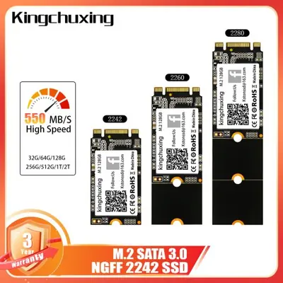 Image de SSD M.2 SATA 2280 - 128Go à 512Go - Haute Vitesse