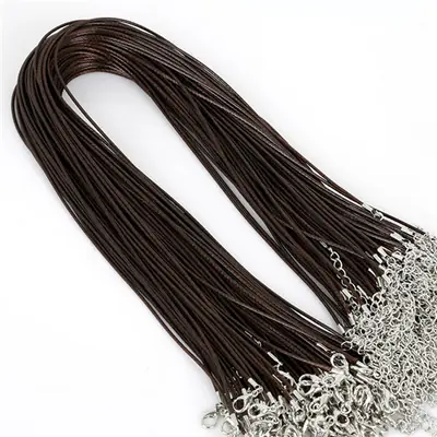 Image de Collier Faux Cuir 10 Pièces - 17 Couleurs